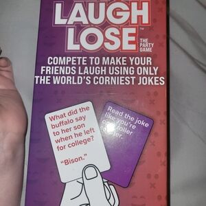 Laugh Lose Party Game - Purple and White